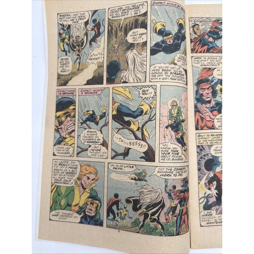 X-Men 95 Marvel Comics 1975 Death of Thunderbird Bronze Age Dave Cockrum Warhunt